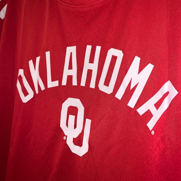 🏈🏟️ University of Oklahoma Sooners Marquee Polyester Shirt 🏟️🏈 - Picture 8 of 12